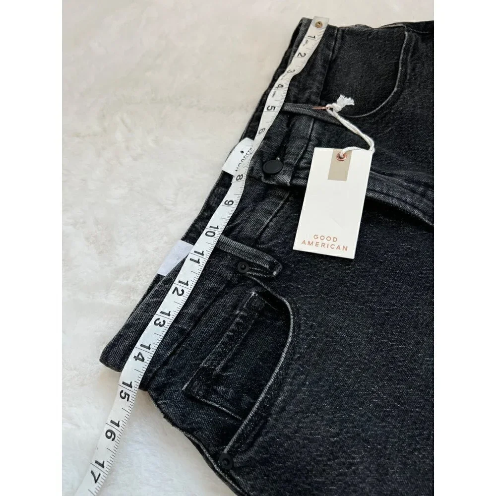 NWT Good American Size 6/28 Good Classic High Waist Ankle Slim Jeans